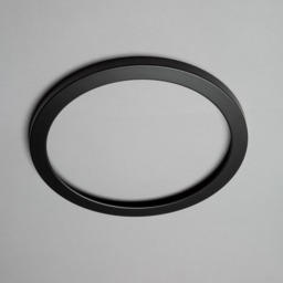 Darly 24 Watt LED Flush Ceiling or Wall Light - Satin Black - thumbnail 4