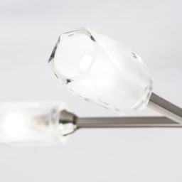 Macti 6 Light Semi Flush Ceiling Light - Satin Nickel - thumbnail 4
