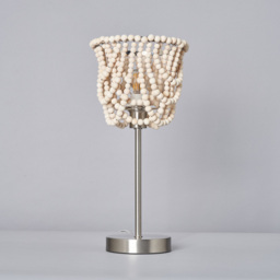 Pilli Beaded Table Lamp - Natural - thumbnail 3