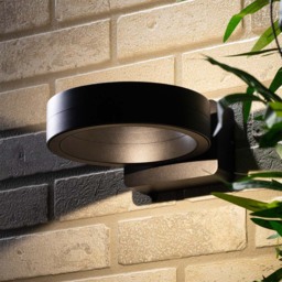 Ringo 16 Watt Outdoor LED Wall Light - Black - thumbnail 6
