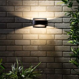 Ringo 16 Watt Outdoor LED Wall Light - Black - thumbnail 7