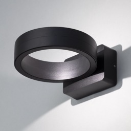 Ringo 16 Watt Outdoor LED Wall Light - Black - thumbnail 2