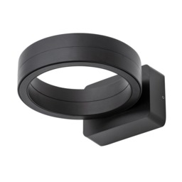 Ringo 16 Watt Outdoor LED Wall Light - Black - thumbnail 1