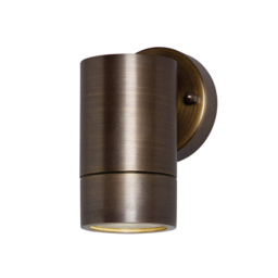 Talon Brass 1 Light Up or Down Outdoor Wall Light - Antique Bronze
