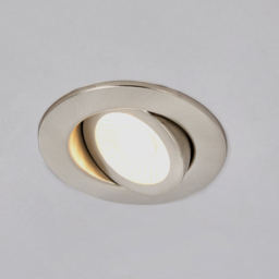 Lydia Bathroom 7 Watt COB LED Adjustable Colour Changing Recessed Downlighter - Satin Nickel - thumbnail 2