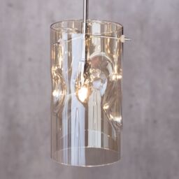 Visconte Monet 9 Light Champagne Tinted Glass Ceiling Pendant - thumbnail 4
