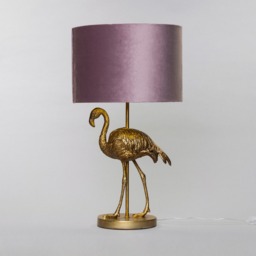 Fliss Flamingo Table Lamp - Gold - thumbnail 3