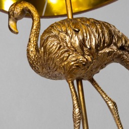 Fliss Flamingo Table Lamp - Gold - thumbnail 4
