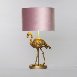 Fliss Flamingo Table Lamp - Gold - thumbnail 2