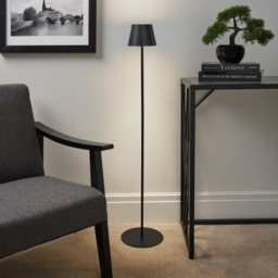Elowen Rechargeable LED Floor Lamp - Black - thumbnail 8
