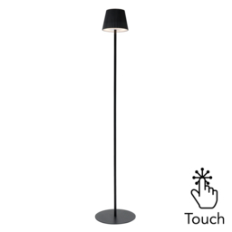 Elowen Rechargeable LED Floor Lamp - Black