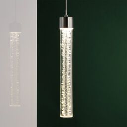 Visconte Barbarella 1 Light Ceiling Pendant - Chrome - thumbnail 5