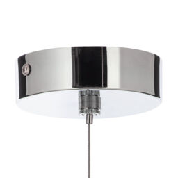 Visconte Barbarella 1 Light Ceiling Pendant - Chrome - thumbnail 3