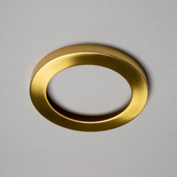 Darly 12 Watt LED Flush Ceiling or Wall Light - Satin Brass - thumbnail 4