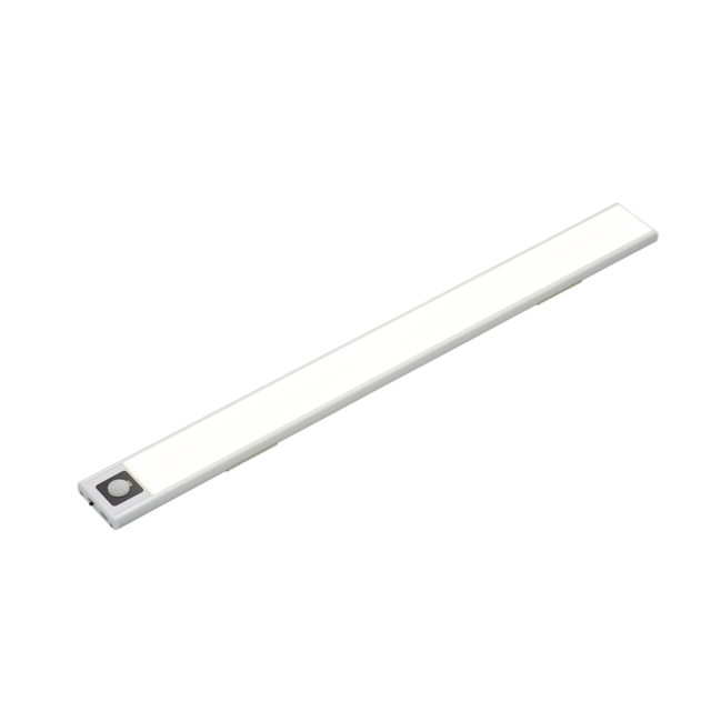2 Watt 40cm LED Rechargeable Under Cabinet Magnetic Light with PIR Sensor - Silver - image 1