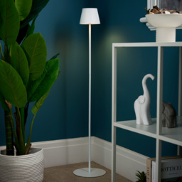 Elowen Rechargeable LED Floor Lamp - White - thumbnail 8