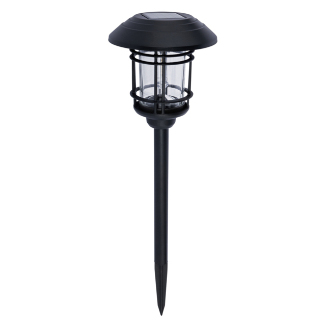 Delonix Outdoor Solar LED Spike Light - Black - image 1