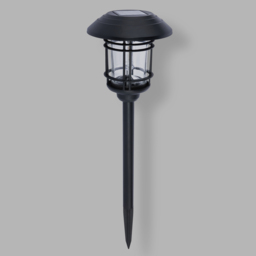 Delonix Outdoor Solar LED Spike Light - Black - thumbnail 3
