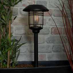 Delonix Outdoor Solar LED Spike Light - Black - thumbnail 5
