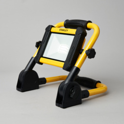 Stanley 8 Watt Portable LED Rechargeable Folding Work Light - Yellow and Black - thumbnail 2