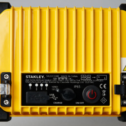 Stanley 8 Watt Portable LED Rechargeable Folding Work Light - Yellow and Black - thumbnail 5