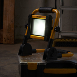Stanley 8 Watt Portable LED Rechargeable Folding Work Light - Yellow and Black - thumbnail 9