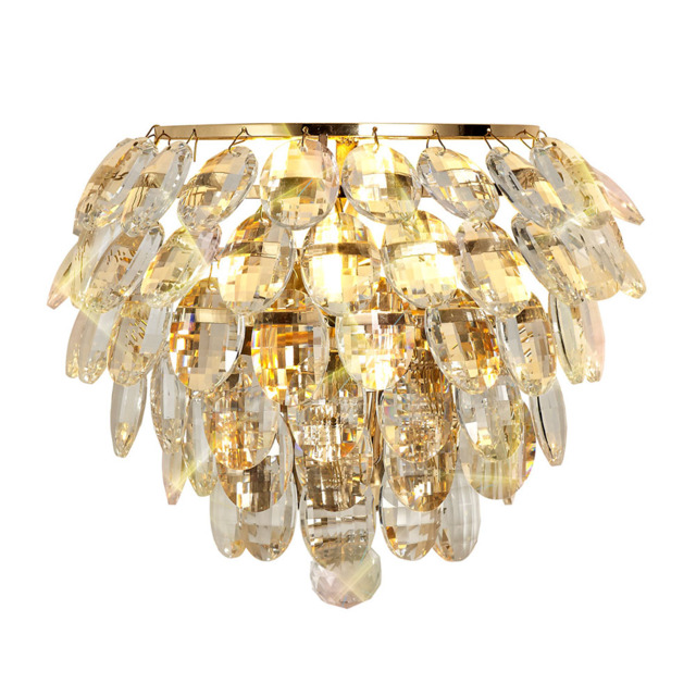 Visconte Maine Crystal Wall Light - Gold - image 1