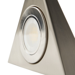 Grai 1.5 Watt LED Triangle CCT Under Cabinet Light - Satin Nickel - thumbnail 3