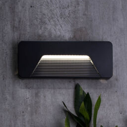 3 Watt LED Rectangular Surface Brick Wall Light - Anthracite - thumbnail 5
