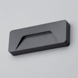 3 Watt LED Rectangular Surface Brick Wall Light - Anthracite - thumbnail 3
