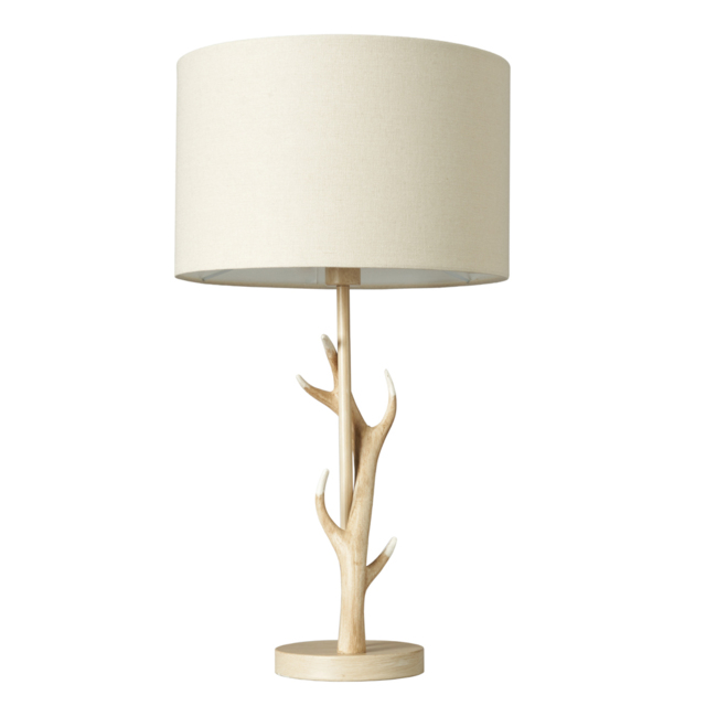Rein Antler Table Lamp - Natural - image 1