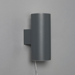 2 Pack of Bao Outdoor Solar LED Up and Down Wall Light - Anthracite - thumbnail 3