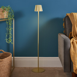 Elowen Rechargeable LED Floor Lamp - Gold - thumbnail 9
