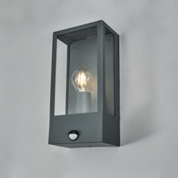 Edgworth Outdoor 1 Light Wall Light with PIR Sensor - Anthracite - thumbnail 2