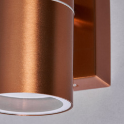 2 Pack of Kenn 2 Light Up and Down Outdoor Wall Light - Copper - thumbnail 5
