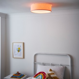 Glow Flush Ceiling Light - Pink - thumbnail 5