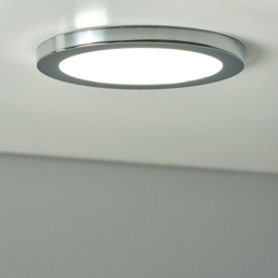 Darly 18 Watt LED Flush Ceiling or Wall Light - Chrome - thumbnail 6
