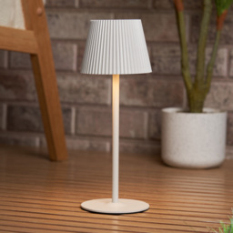 Elowen Rechargeable LED Table Lamp - White - thumbnail 9