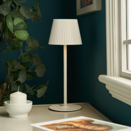 Elowen Rechargeable LED Table Lamp - White - thumbnail 8
