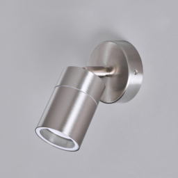 Kenn 1 Light Adjustable Outdoor Wall Light - Stainless Steel - thumbnail 3