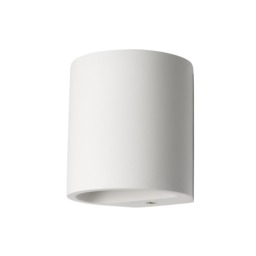 Chonzie Paintable Plaster Up and Down Wall Light - White - thumbnail 1