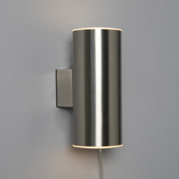 Bao Outdoor Solar LED Up and Down Wall Light - Stainless Steel - thumbnail 2