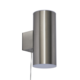 Bao Outdoor Solar LED Up and Down Wall Light - Stainless Steel - thumbnail 5