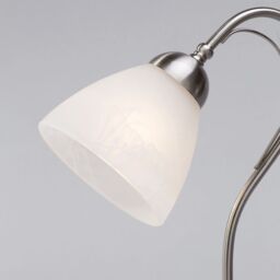 Barcelona 1 Light Table Lamp - Satin Nickel - thumbnail 4