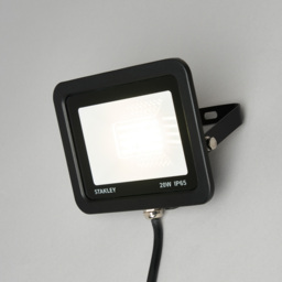 Stanley 20 Watt LED Slimline Outdoor Flood Light - Black - thumbnail 2