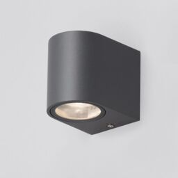 Irwell 1 Light Outdoor Wall Light - Black - thumbnail 2