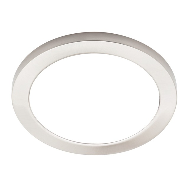 Darly 18 Watt LED Flush Ceiling or Wall Light - Satin Nickel - image 1