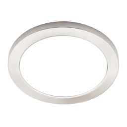 Darly 18 Watt LED Flush Ceiling or Wall Light - Satin Nickel - thumbnail 1