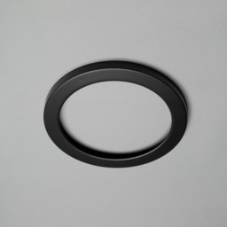 Darly 18 Watt LED Flush Ceiling or Wall Light - Satin Black - thumbnail 4