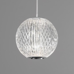 Visconte Tutti Single Ceiling Pendant Light - Chrome - thumbnail 2